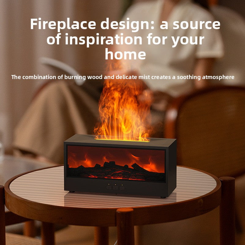 FLAMEAURA™ — Flame Effect Aroma Diffuser & Humidifier