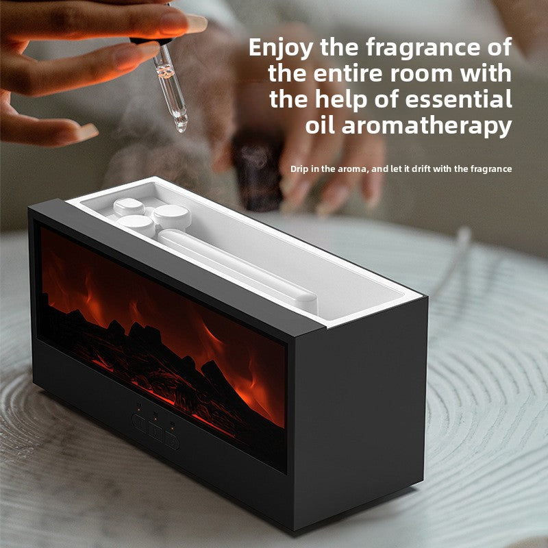 FLAMEAURA™ — Flame Effect Aroma Diffuser & Humidifier