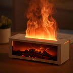 FLAMEAURA™ — Flame Effect Aroma Diffuser & Humidifier