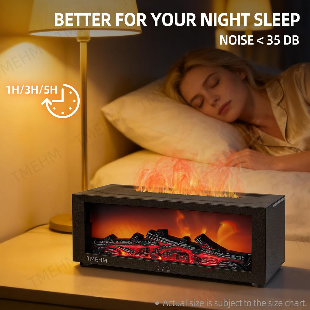 FLAMEAURA™ — Flame Effect Aroma Diffuser & Humidifier