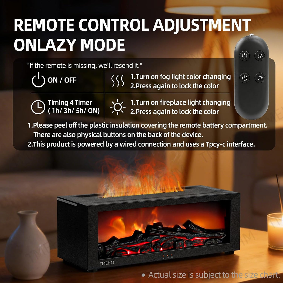 FLAMEAURA™ — Flame Effect Aroma Diffuser & Humidifier
